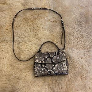 MK Michael Kors AVA XS Crossbody Embossed Leather